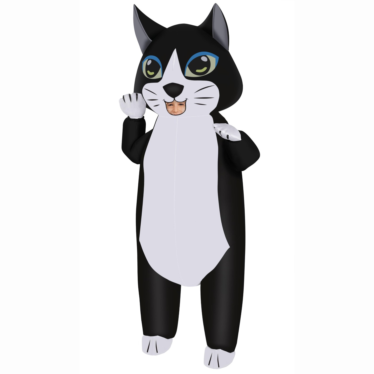 ชุดคอสตูมแมวเป่าลมสำหรับผู้ใหญ - Cat Claw Bark บทวิจารณ์และราคา