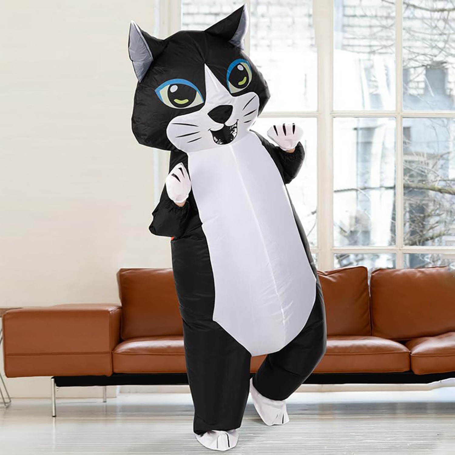 ชุดคอสตูมแมวเป่าลมสำหรับผู้ใหญ - Cat Claw Bark บทวิจารณ์และราคา