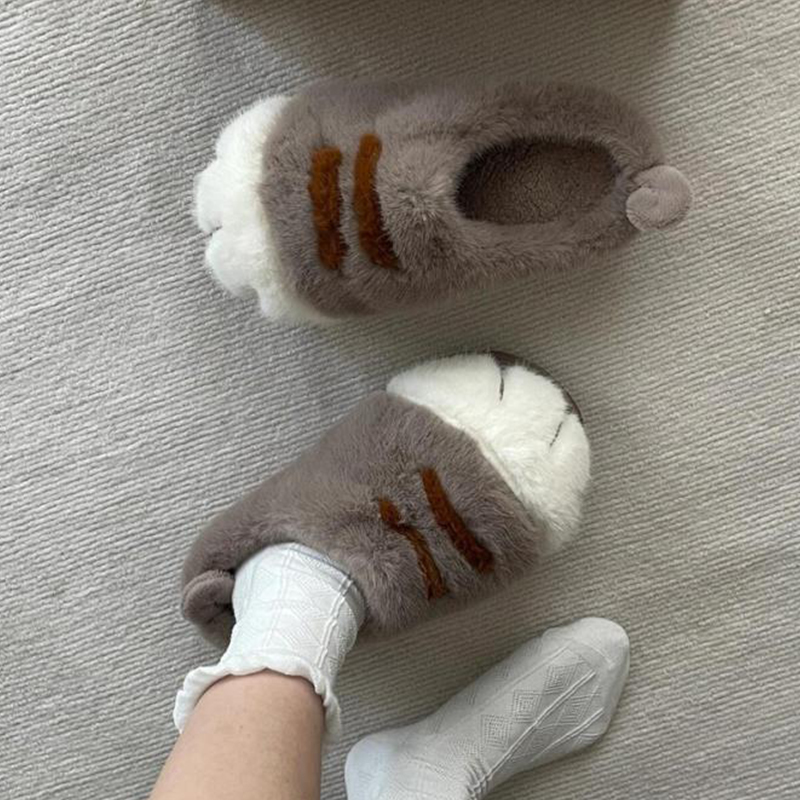 รองเท้าแตะลายเท้าแมวน่ารัก นุ่ - Cat Claw Bark บทวิจารณ์และราคา